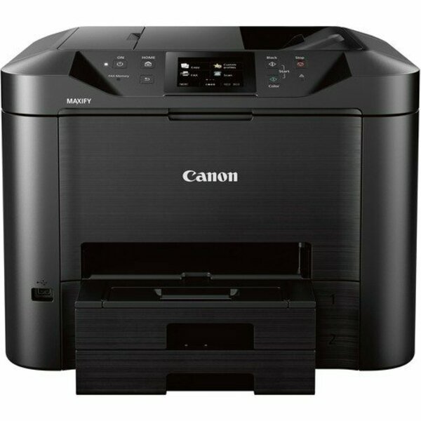 Canon Printer, Copy/Scan/Fax, Duplex, 500Sht, 18.1inx18.3inx13.9in, BK CNMMAXIFYMB5420